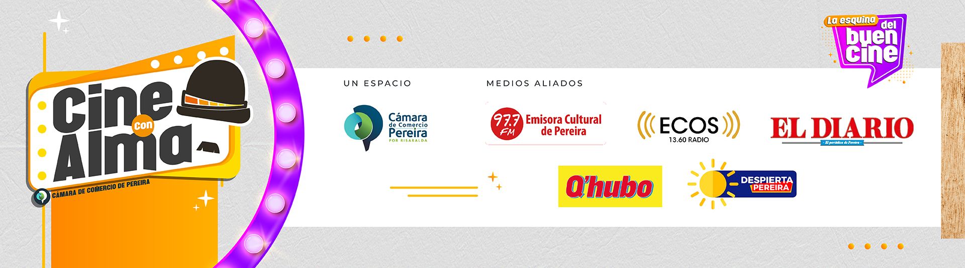 Banner de cine con Alma