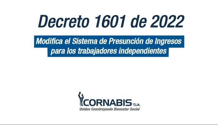 Decreto 1601 de 2022