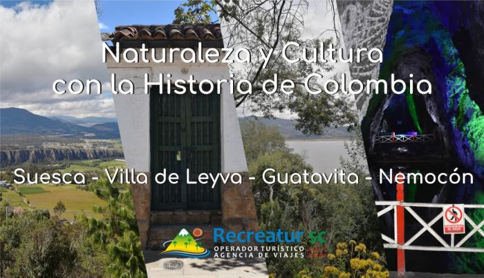 Tour 2023: Visita Suesca, Villa de Leyva y Guatavita