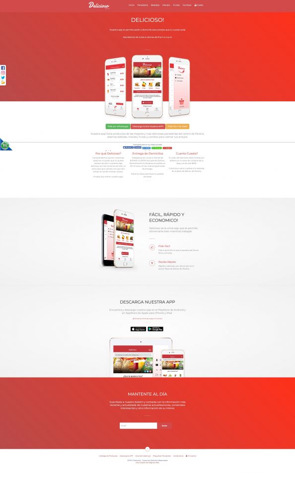 Diseño Web delicioso.com.co delicioso.com.co