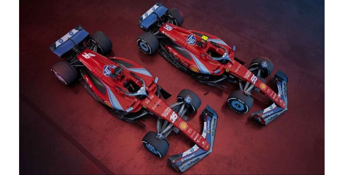 F1: Ferrari en el GP de Miami, estrena color del Rojo al Azul