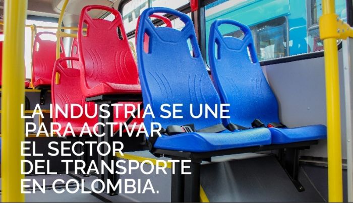 LA INDUSTRIA SE UNE PARA ACTIVAR EL SECTOR DEL TRANSPORTE EN COLOMBIA.