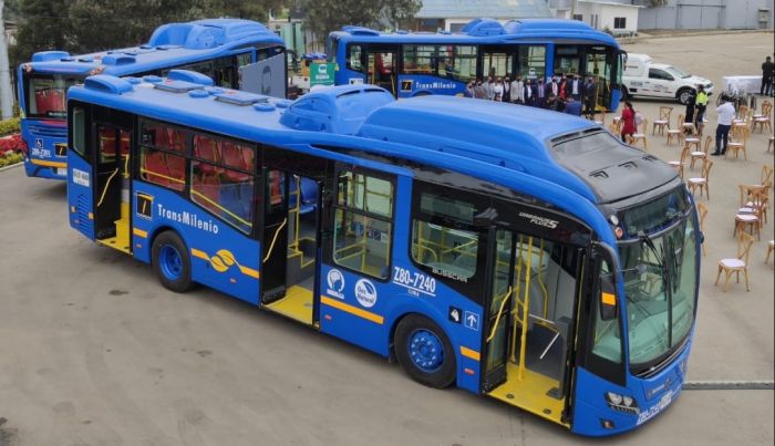 Entrega Oficial de 300 Buses Organización Suma Bogotá
