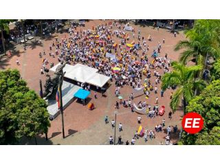 Este lunes se llevó a cabo la ‘Gran Marcha Nacional’ en contra del Gobierno del presidente Gustavo Petro