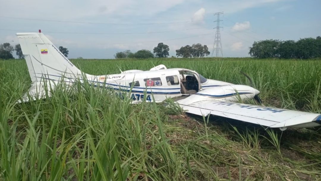 Imagen de Avión ambulancia se accidentó cerca del aeropuerto de Cali