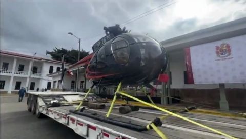 Helicóptero vinculado al narcotráfico fue incautado en Cundinamarca