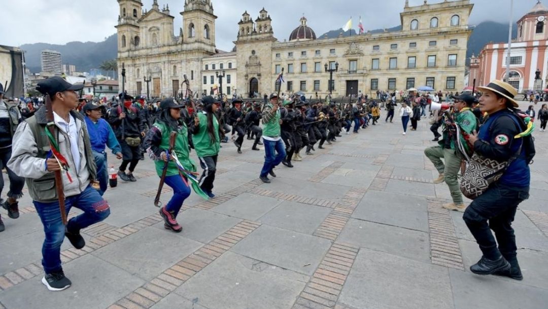 Imagen de Jornada de manifestaciones generó tensión en entidades públicas de la capital