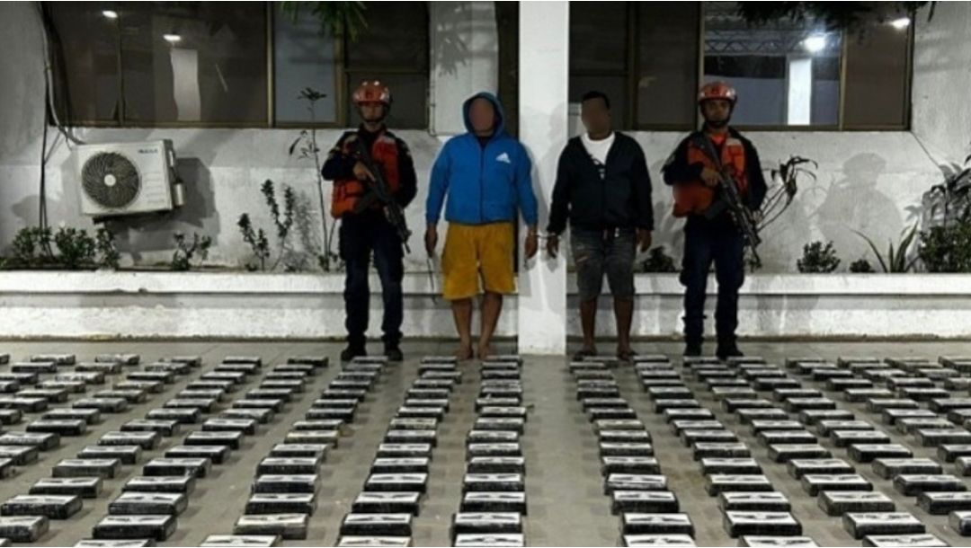 Imagen de Interceptan en altamar cargamento de cocaína avaluado en 19 millones de dólares