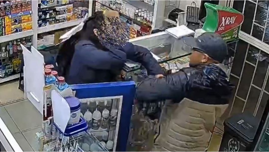 Imagen de Mujer enfrentó a ladrón armado y evitó atraco en una droguería de Bosa
