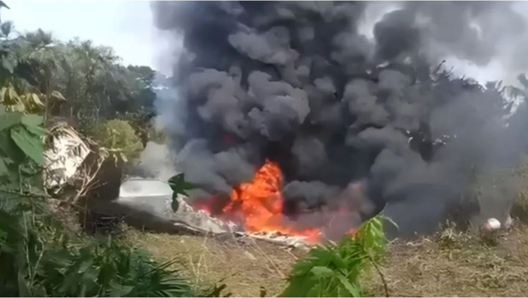 Imagen de Avión Hércules se accidenta con 110 militares en Putumayo