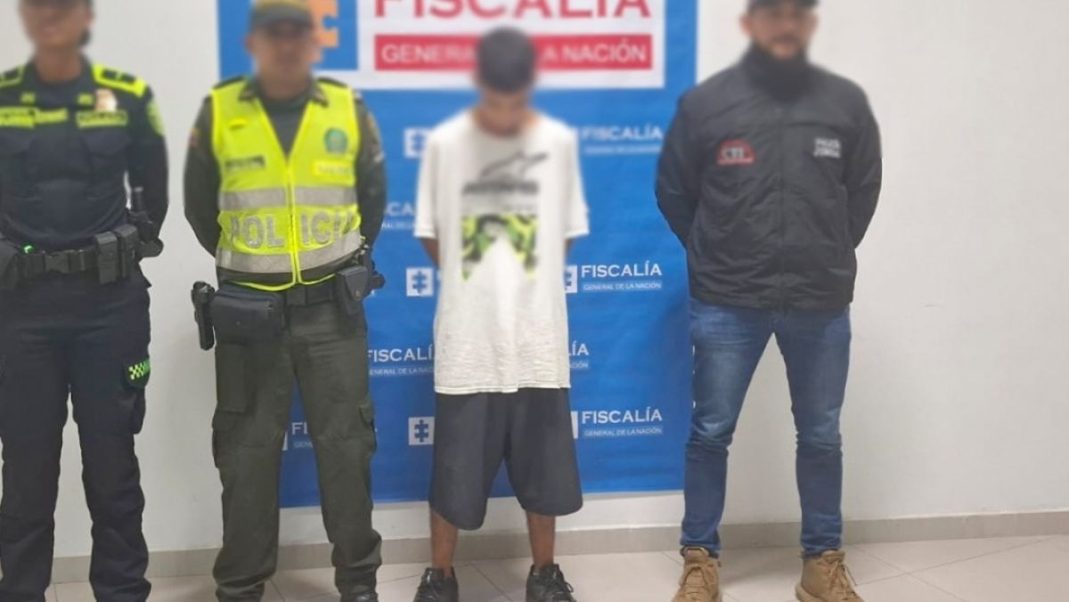 Policía y CTI capturan a ‘El Chamo’ por crimen en disputa territorial