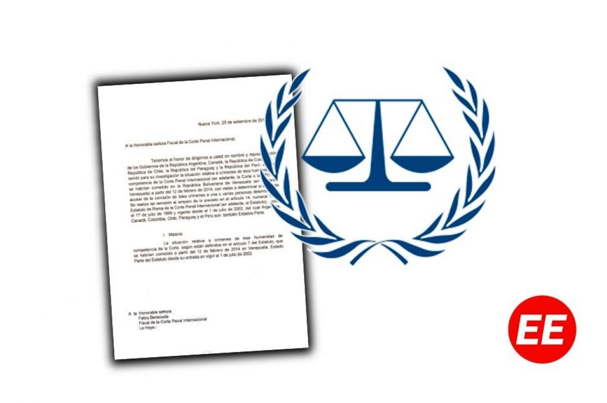 Carta dirigida a la Corte Penal Internacional por parte de Argentina,  Colombia, Chile, Paraguay, Perú y Canadá