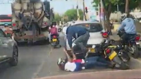 Padre fue asaltado tras recoger a su hijo del colegio en Santa Marta