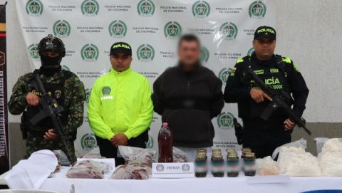 Desmantelado mega laboratorio de cocaína en Dosquebradas tras seis meses de investigación
