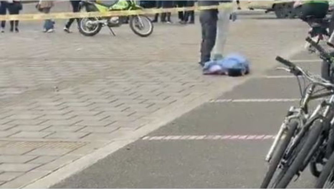 Imagen de Sicariato en el sector del Salitre, cerca de la Terminal de Bogotá