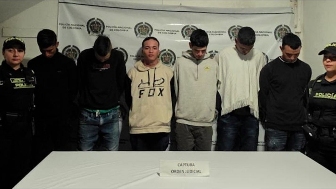 Imagen de Asegurados seis presuntos integrantes de red de microtráfico en Santuario, Risaralda