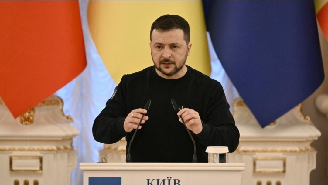 Imagen de Zelenski, ha expresado su disposición a negociar con Rusia bajo cualquier formato para lograr una paz duradera