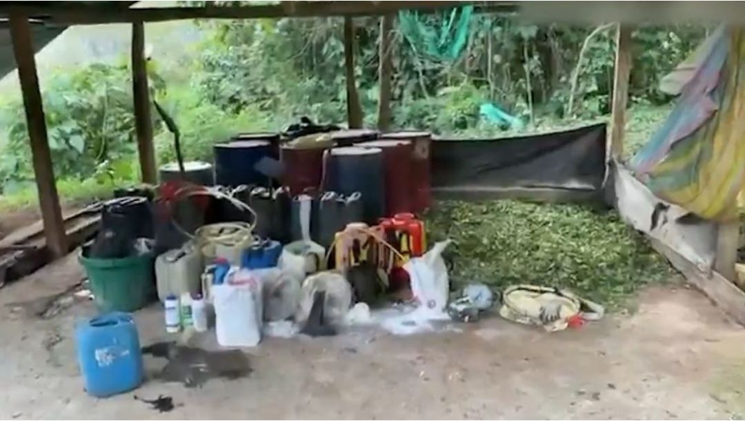 Imagen de Ejército destruyó tres laboratorios de droga en Antioquia