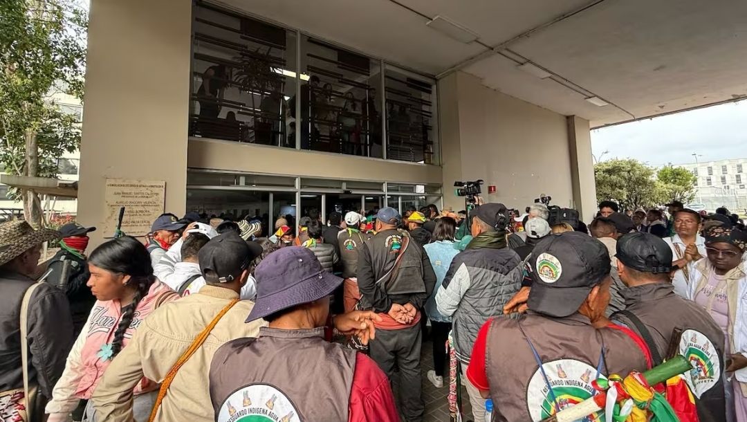 Imagen de Minga Indígena retuvo a funcionarios de la ANT en Bogotá por incumplimiento de acuerdos