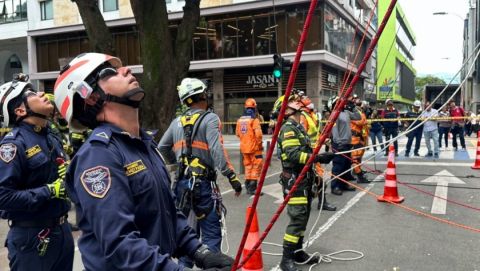 Simulacro de rescate seguro en alturas, mostró la capacidad operativa de los organismos de socorro de Pereira