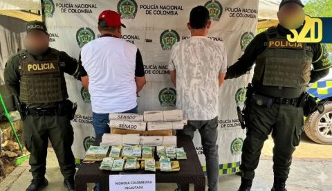 Liberan a escolta de la UNP detenido con $145 millones en La Guajira