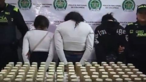 Capturadas tres mujeres extranjeras con 150 barras de pentolita en la Terminal de Cali