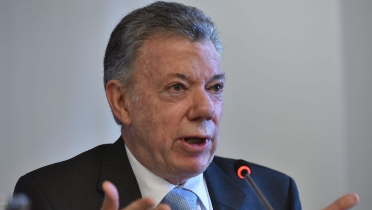 Santos critica declaración de Petro a conmoción interna en el Catatumbo