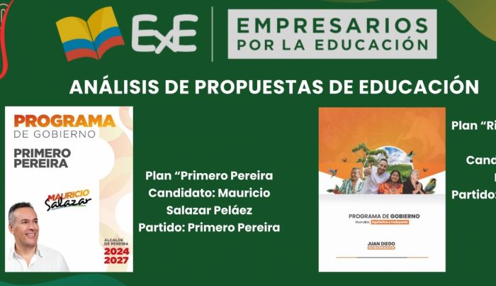 Análisis en Educación a los programas de Gobierno de Mauricio Salazar y Juan Diego Patiño