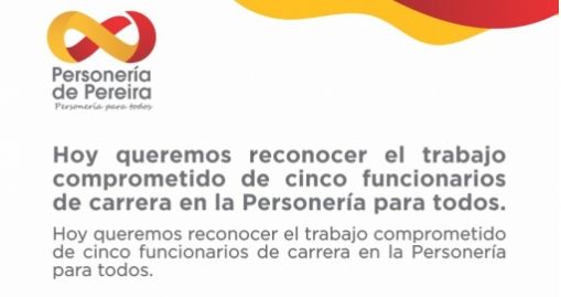 Reconocimiento a funcionarios